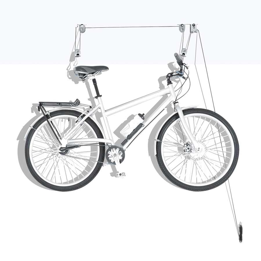 Delta, El Greco with kayak straps, Bikes: 1, Ceiling mounted