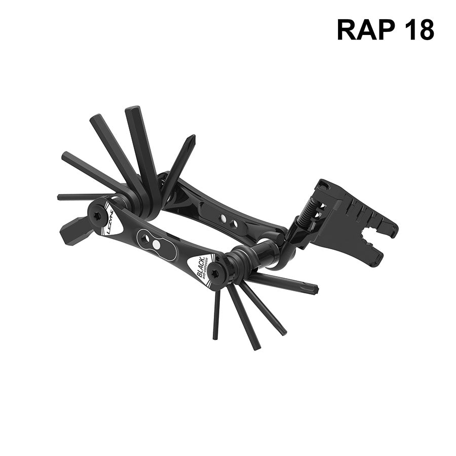 Lezyne, RAP II 6, Multi-Tools, Number of Tools: 6, Black