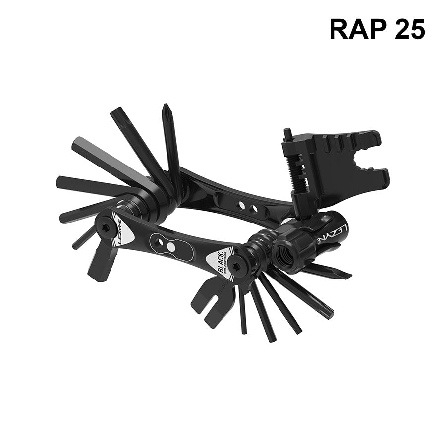 Lezyne, RAP II 6, Multi-Tools, Number of Tools: 6, Black