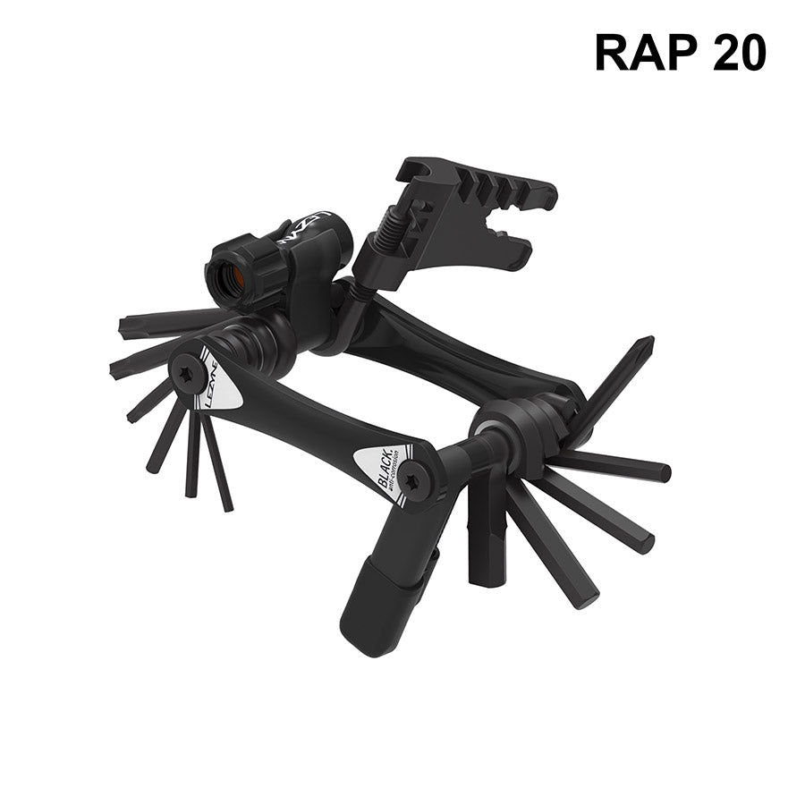 Lezyne, RAP II 6, Multi-Tools, Number of Tools: 6, Black