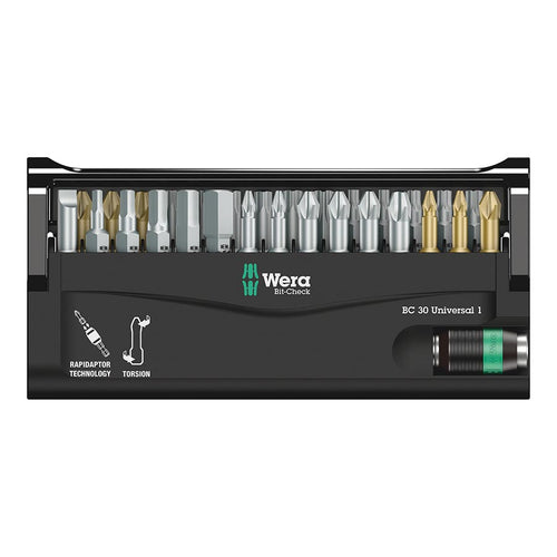 Wera, Bit-Check 30 Universal 1, Kit