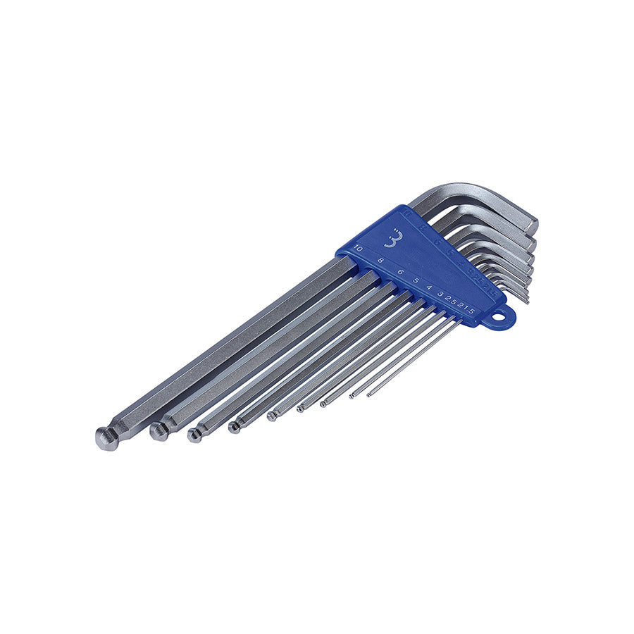 BBB Cycling, BTL-118 HexSet, Hex Wrench Set, Metric, 1.5, 2, 2.5, 3, 4, 5, 6, 8,10mm