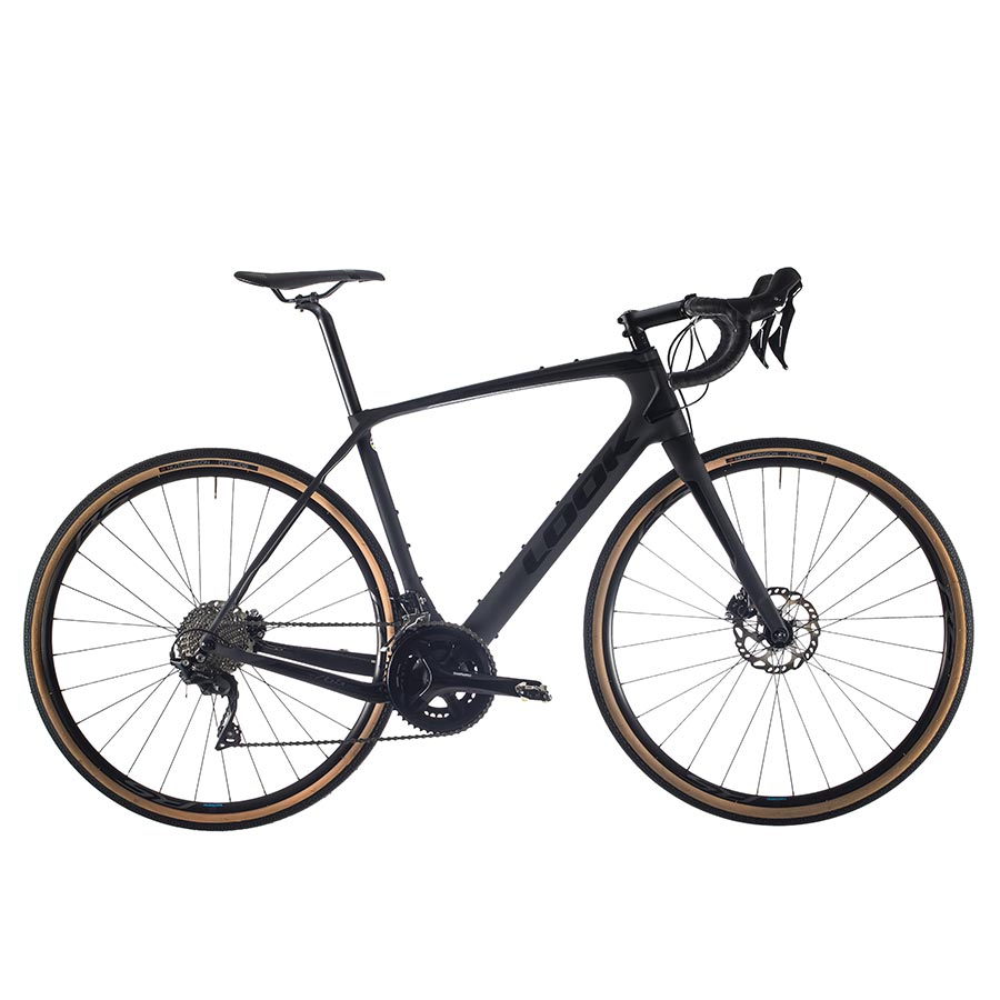 Look, 765 Gravel Disc, Road Bicycle, 700C, Black/Glossy, L
