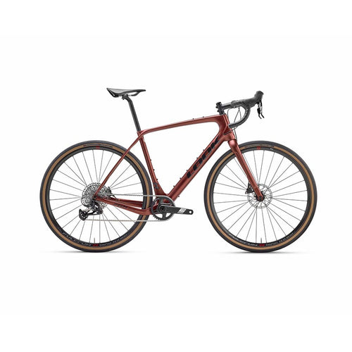 Look, 765 GRAVEL DISC, Road Bicycle, 700C, Red Dust Metallic Satin, L