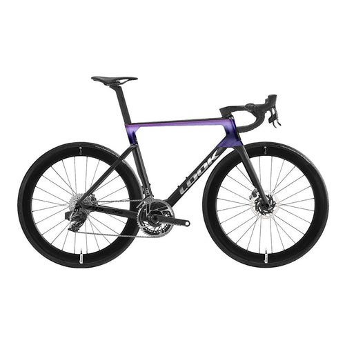 Look, 795 Blade RS RED AXS, Road Bicycle, 700C, Black Roaring Thunder Satin, L
