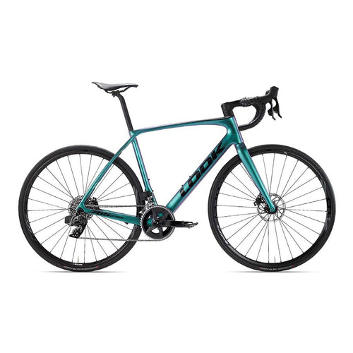 Look, 765 Optimum 2 Rival E Tap, Road Bicycle, 700C, Chameleon Green Blue Mat, L