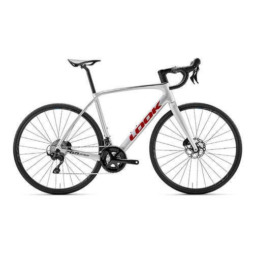 Look, 765 Optimum 2 105, Road Bicycle, 700C, Metallic Silver True Blood Satin, L
