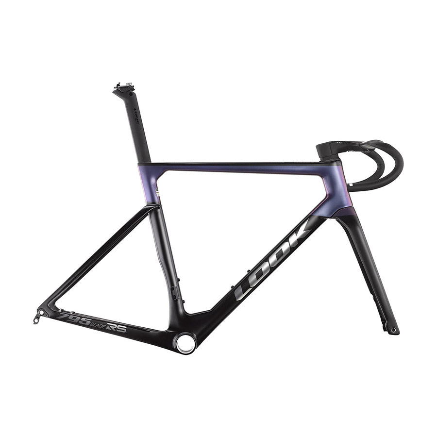 Look, 795 Blade 2, Road Frame, Black Roaring Thunder Satin, M