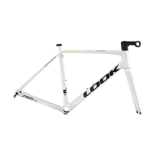 Look, 785 Huez 2 Disc, Road Frame, White Satin, L