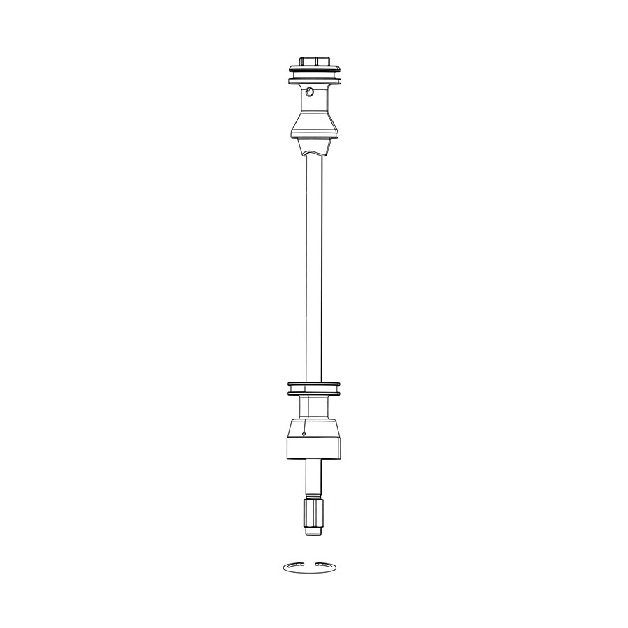 RockShox, Domain B1 Air Shaft, 150mm, 11.4018.111.015