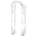 RockShox, Lower Leg for SID 2915 DFBLK B1, 11.4018.006.258