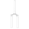 RockShox, CSU for SID SA 29 46OS 1-1/8 DFBLK, 11.4018.008.257