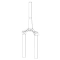 RockShox, CSU for SIDB/RBA 2927+ 51 TPR BLK, 11.4018.008.407