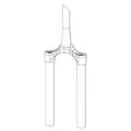 RockShox, CSU for Pike DJ 26 40 BLK, 11.4018.008.494