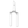 RockShox, CSU for Reba 29B 120 DFBLK, 11.4018.008.548