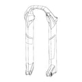 RockShox, Lower Leg for Pike DJ 26 SIL, 11.4018.091.028