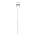 RockShox, Air Shaft for Reba/SIDB 110, 110mm, 11.4018.021.001