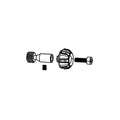 RockShox, Rebound Knob Kit for Vivid, 11.4118.028.001