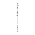 RockShox, Damper for Recon/Recon S/Sektor, CROWN RL 80-120MM (THREAD .8MM) - RECON SILVER RL B1+ (2017-2021)/RECON RL A1+ (2018-2021), 11.4018.104.033