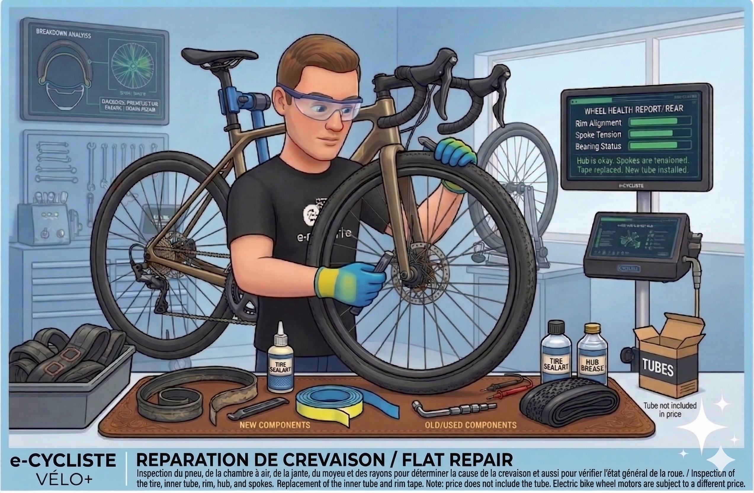 Flat Repair / Tire Replacement
